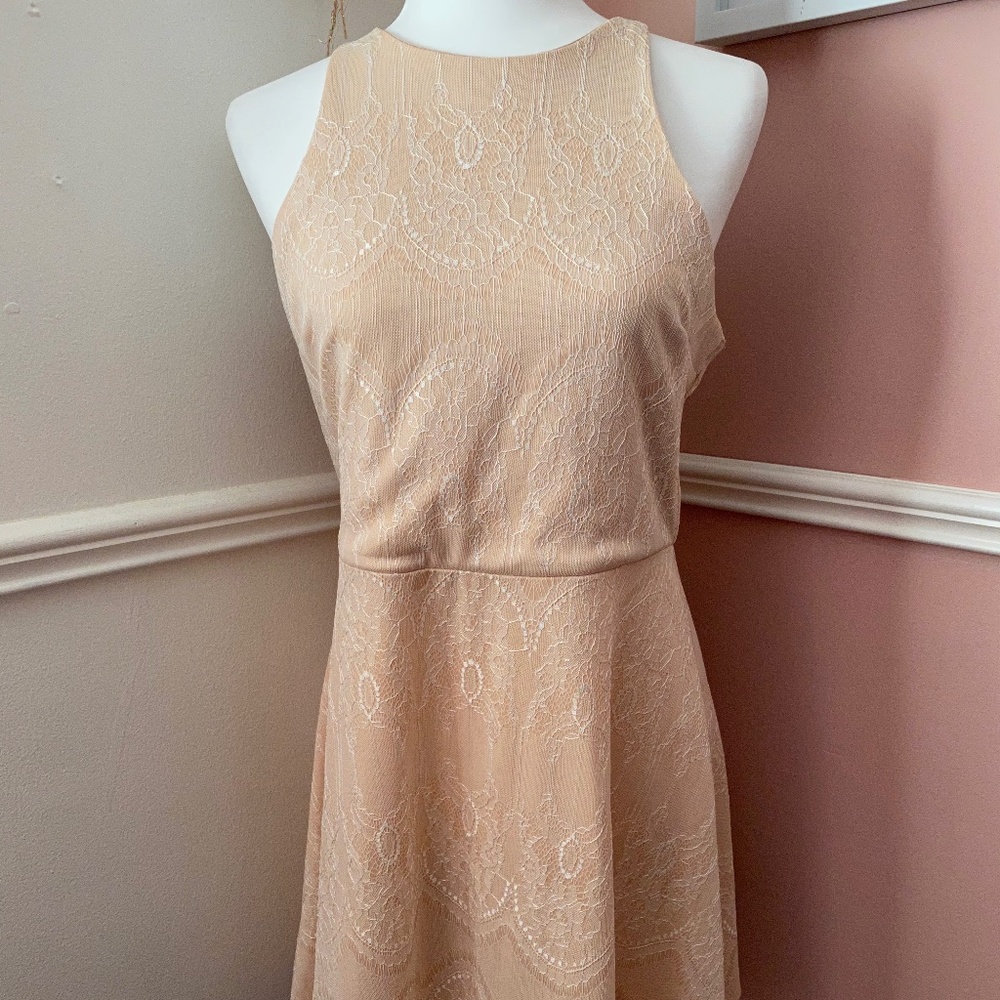 Blush pink dress